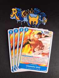 Vinsmoke Ichiji Common Playset OP11-043 A Fist of Divine Speed One Piece Card Game