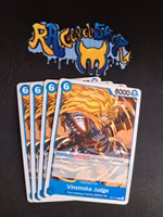 Vinsmoke Judge Common Playset OP11-044 A Fist of Divine Speed One Piece Card Game