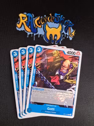 Gotti Common Playset OP11-050 A Fist of Divine Speed One Piece Card Game