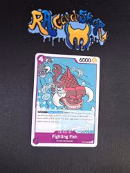 Fighting Fish Common OP10-069 Royal Blood One Piece Card Game TCG CCG