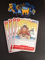 Chadros.Higelyges (Brownbeard) Common Playset OP10-010 Royal Blood One Piece Card Game TCG CCG
