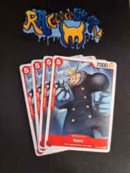 Nami Common Playset OP10-013 Royal Blood One Piece Card Game TCG CCG