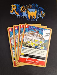 Gum-Gum UFO Uncommon Playset OP10-020 Royal Blood One Piece Card Game TCG CCG