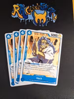 Hack Uncommon Playset OP10-051 Royal Blood One Piece Card Game TCG CCG