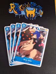 Blue Gilly Common Playset OP10-054 Royal Blood One Piece Card Game TCG CCG