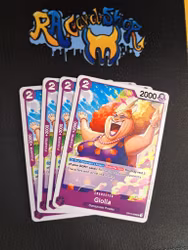 Giolla Uncommon Playset OP10-066 Royal Blood One Piece Card Game TCG CCG