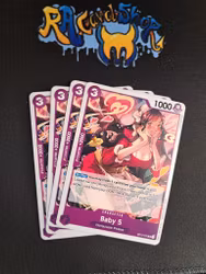 Baby 5 Uncommon Playset OP10-076 Royal Blood One Piece Card Game TCG CCG