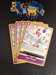 God Thread Uncommon Playset OP10-079 Royal Blood One Piece Card Game TCG CCG