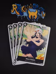 Nico Robin Common Playset OP10-089 Royal Blood One Piece Card Game TCG CCG