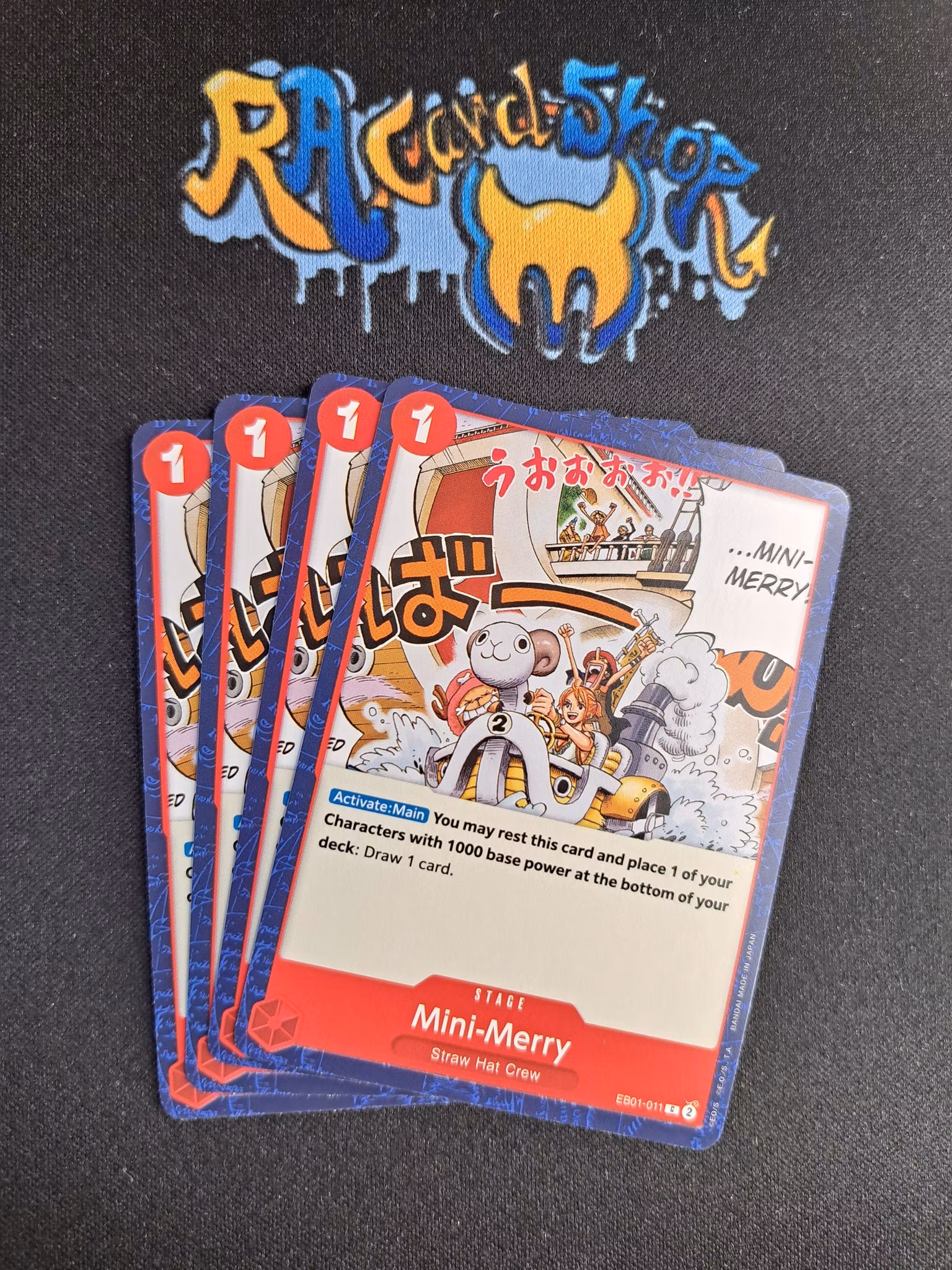 Mini-Merry Common Playset EB01-011 Memorial Collection One Piece Card Game TCG CCG