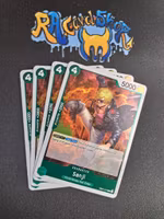 Sanji Rare Playset EB01-014 Memorial Collection One Piece Card Game TCG CCG