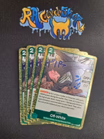 Off-White Rare Playset EB01-019 Memorial Collection One Piece Card Game TCG CCG