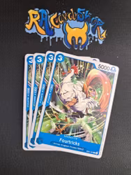 Fourtricks Common Playset EB01-025 Memorial Collection One Piece Card Game TCG CCG