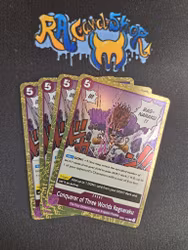 Conquerer of Three Worlds Ragnaraku Rare Playset EB01-039 Memorial Collection One Piece Card Game TCG CCG