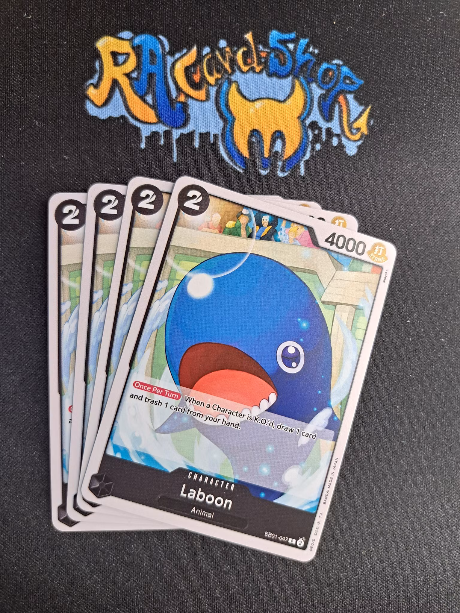 Laboon Common Playset EB01-047 Memorial Collection One Piece Card Game TCG CCG
