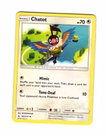 Chatot Uncommon 162/214 Unbroken Bonds Pokemon