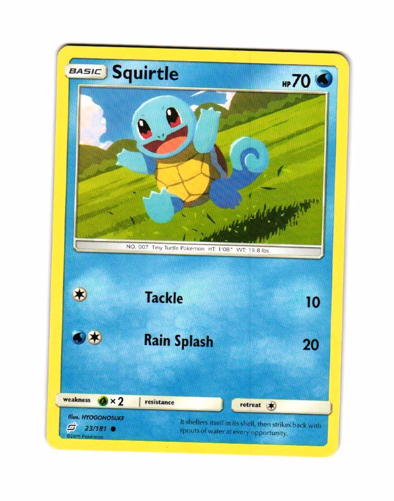 Squirtle Common 23/181 Team Up Pokemon