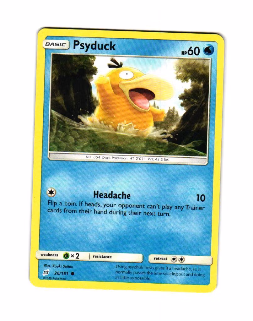 Psyduck Common 26/181 Team Up Pokemon