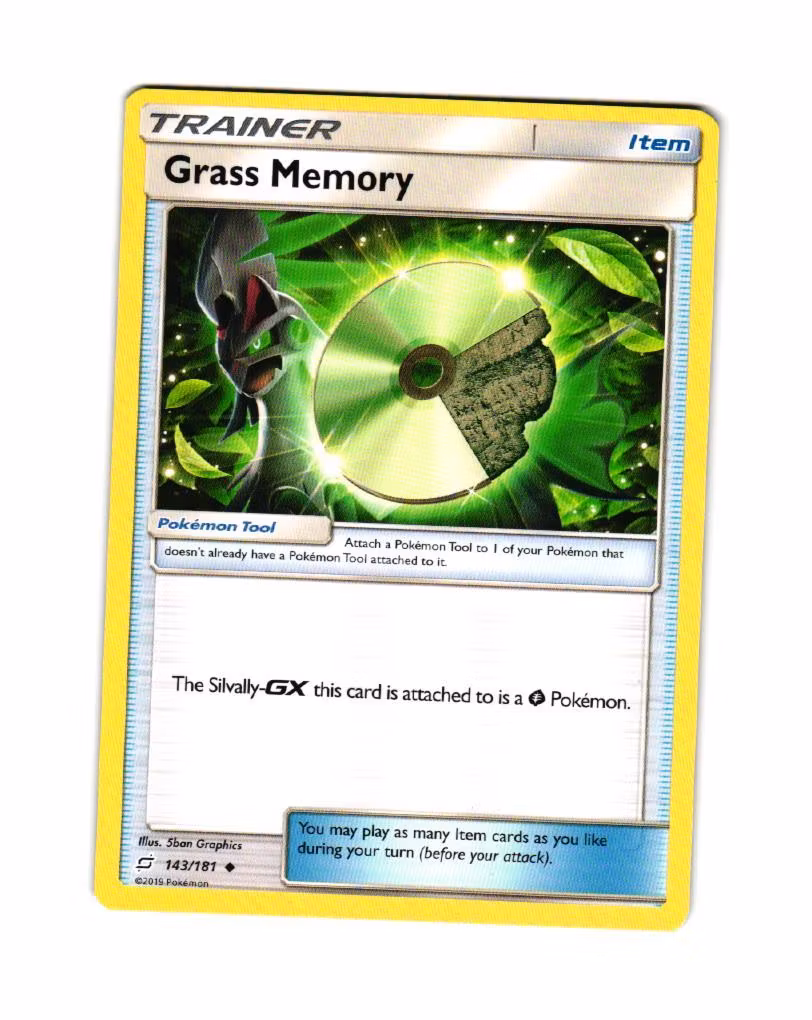 Grass Memory Uncommon 143/181 Team Up Pokemon
