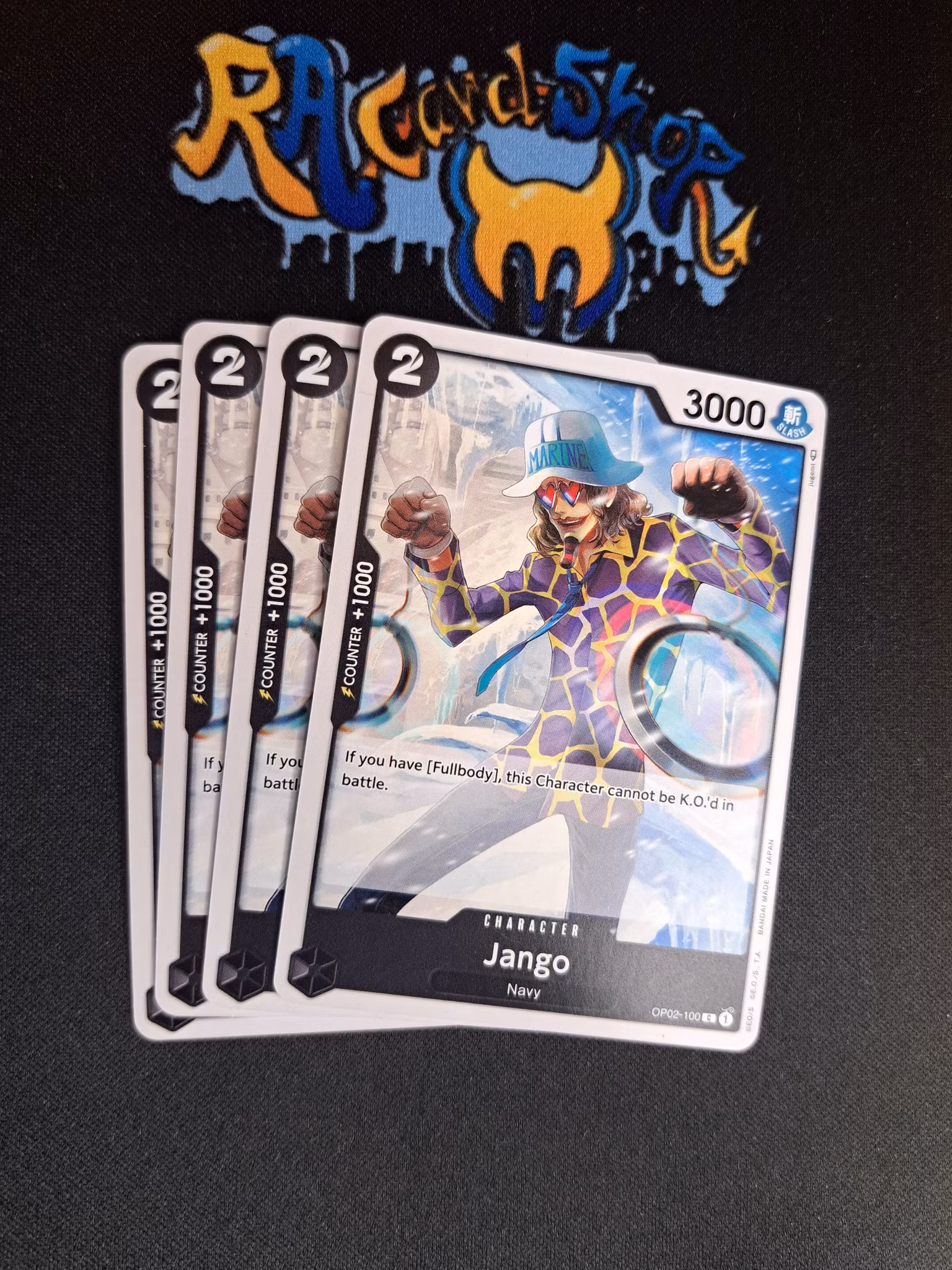 Jango Common Playset OP02-100 Paramount War One Piece Card Game