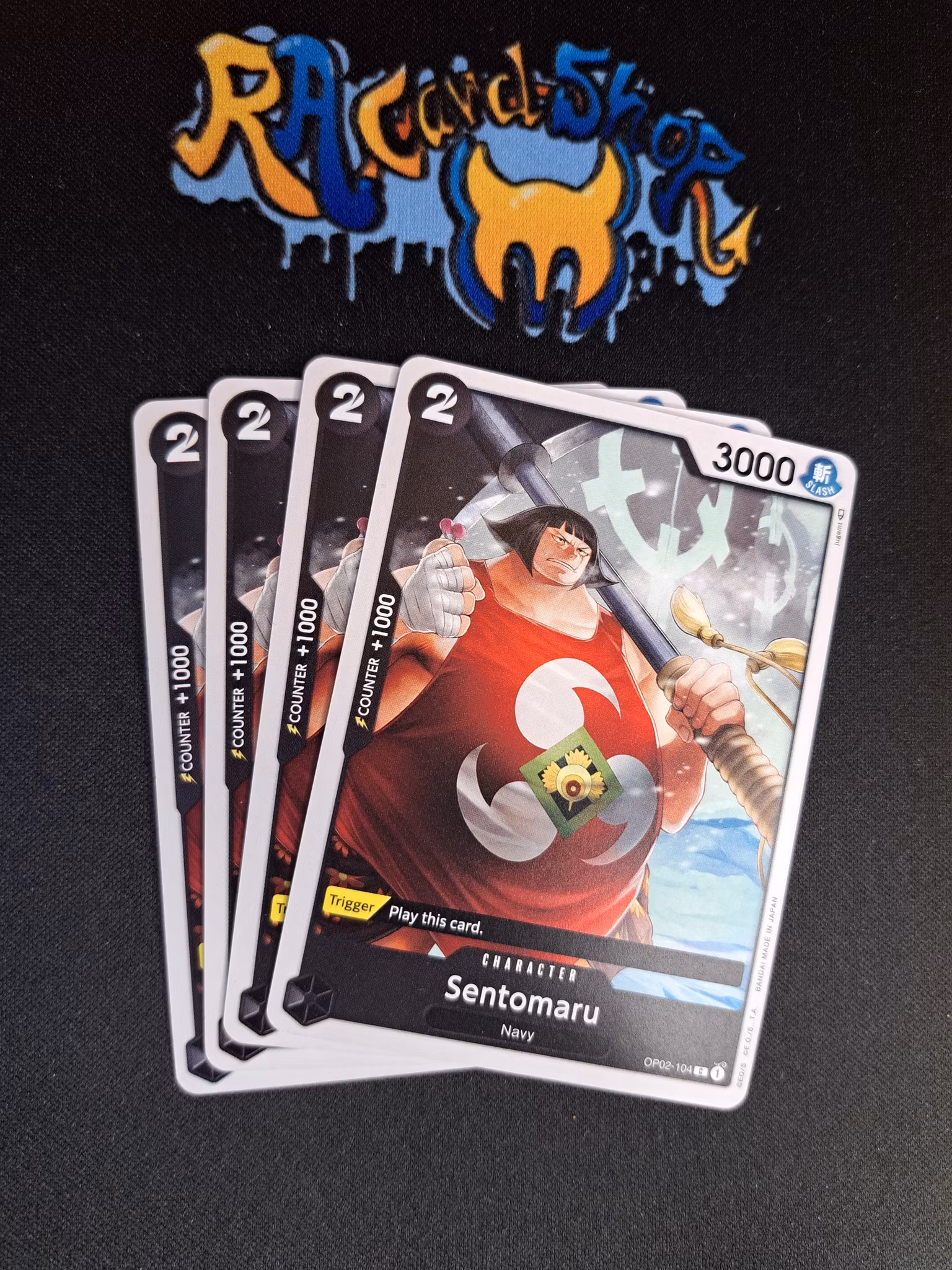 Sentomaru Common Playset OP02-104 Paramount War One Piece Card Game