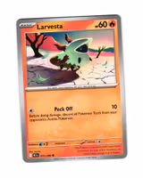 Larvesta Common 015/086 Black Bolt Pokemon