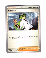 Ns Plan Uncommon 083/086 Black Bolt Pokemon