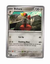 Bisharp Uncommon 065/086 Black Bolt Pokemon