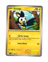 Emolga Common 029/086 Black Bolt Pokemon