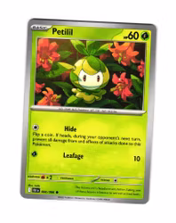 Petilil Common 006/086 Black Bolt Pokemon