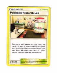 Pokemon Research Lab Uncommon 205/236 Unified Minds Pokemon