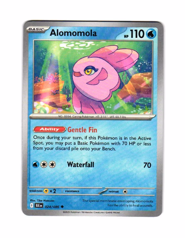 Alomomola Uncommon 024/086 Black Bolt Pokemon