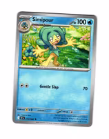 Simipour Common 018/086 Black Bolt Pokemon