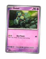 Golett Common 042/086 Black Bolt Pokemon