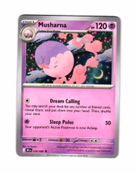 Musharna Uncommon 036/086 Black Bolt Pokemon