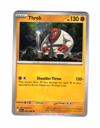 Throh Uncommon 050/086 Black Bolt Pokemon