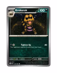 Krokorok Common 058/086 Black Bolt Pokemon