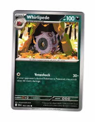 Whirlipede Common 055/086 Black Bolt Pokemon