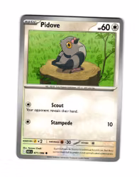 Pidove Common 071/086 Black Bolt Pokemon
