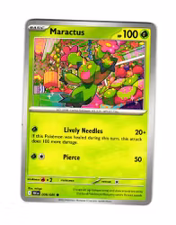 Maractus Common 008/086 Black Bolt Pokemon