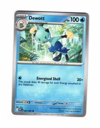 Dewott Common 022/086 White Flare Pokemon