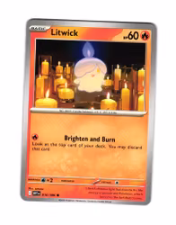 Litwick Common 016/086 White Flare Pokemon