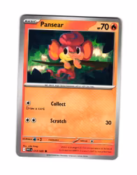 Pansear Common 014/086 White Flare Pokemon