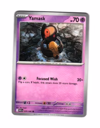 Yamask Common 039/086 White Flare Pokemon