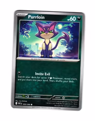 Purrloin Common 055/086 White Flare Pokemon