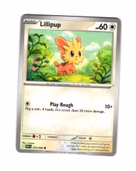 Lillipup Common 074/086 White Flare Pokemon