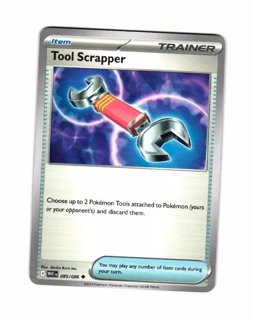 Tool Scrapper Uncommon 085/086 White Flare Pokemon