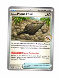 Antique Plume Fossil Common 079/086 White Flare Pokemon