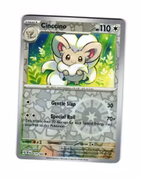 Cinccino Reverse Holo Uncommon 137/162 Temporal Forces Pokemon