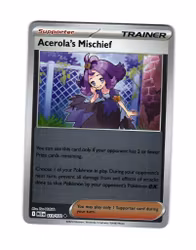Acerolas Mischef Reverse Holo Uncommon 113/132 Mega Evolution Pokemon